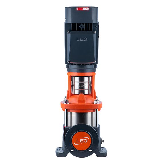 Насос відцентровий багатоступінчастий вертикальний Leo 3.0 LVR15-10 380В 11кВт H 136(120)м Q 392(250)л/хв (7711793)