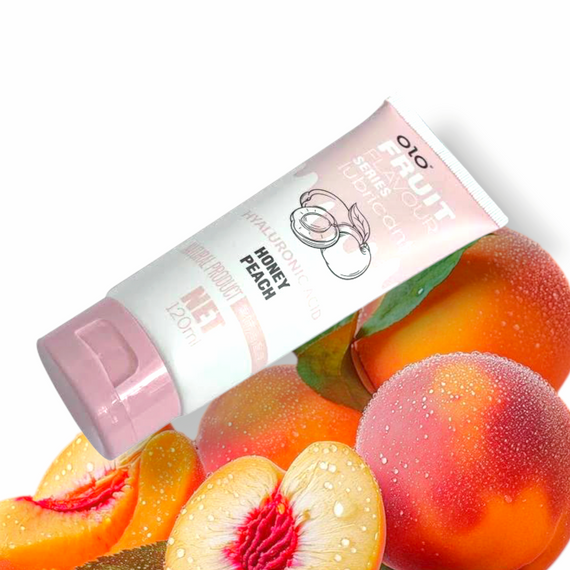 Лубрикант водний оральний, OLO fruit Flavour- Honey Peach Sex Aura