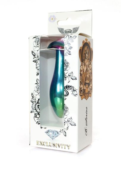 Анальна пробка - Jewellery Multicolour Plug Pink M | Зображення 6