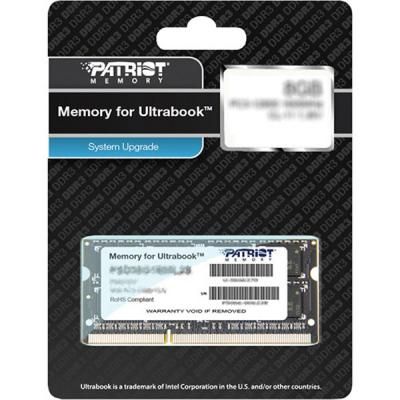 Модуль памяти для ноутбука SoDIMM DDR3L 4GB 1600 MHz Patriot (PSD34G1600L2S) (PSD34G1600L2S) | Зображення 3