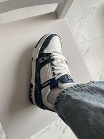 Кросівки Lou1is Vu1it1ton Trainer White Blue 10006 42