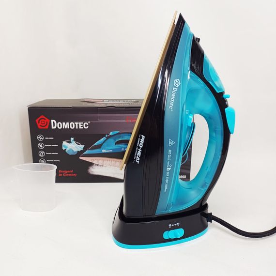 Электрические утюги с паром Domotec, Мощный утюг для быстрой глажки, Утюг для одежды на пару CK-21 | Зображення 6
