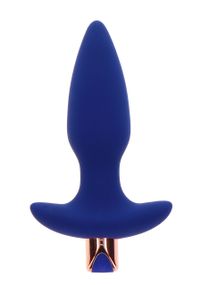 Анальна пробка з вібрацією Toy Joy Sparkle Buttplug з дистанційним керуванням, синій Sex Aura