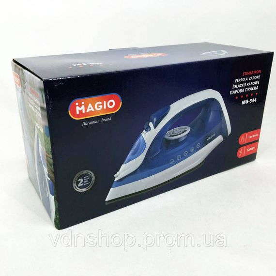 Праска для дому з керамічною підошвою Magio, Ручна парова праска для домашнього використання GC-81 | Зображення 2