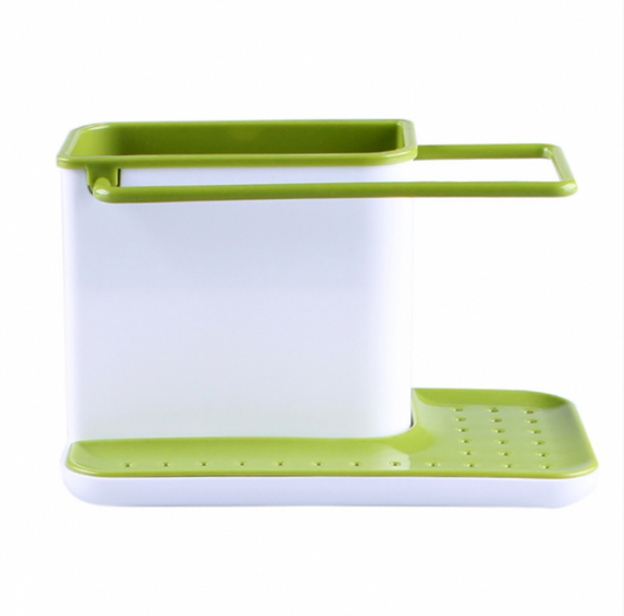 Кухонний органайзер на раковину kitchen Shelf Sink tidy, Зелений | Зображення 2