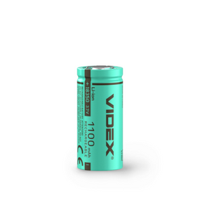 Акумулятор 18350 Li-lon 1100mAh без захисту (бл-1шт) Videx