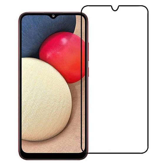 Захисне скло 2.5D на весь екран для Samsung Galaxy A02s