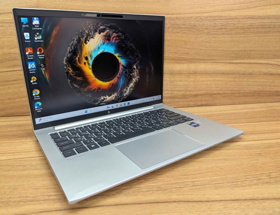 Ультрабук Б-класс HP EliteBook 840 G10 / 14" (1920x1080) IPS / Intel Core i5-1345U (10 (12) ядер по 3.5 - 4.7 GHz) / 16 GB DDR5 / 512 GB SSD / Intel Iris Xe Graphics / WebCam / TouchID / Windows 11 б/у + Подарок беспроводная мышь / USB | Зображення 6