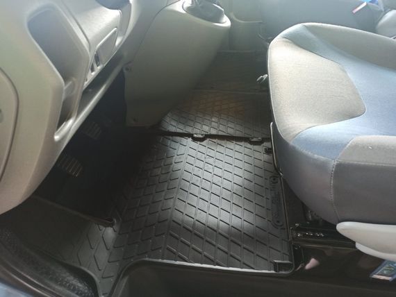 Гумові килимки (3 шт, Stingray) 1-20241 для Renault Trafic 2001-2015 рр | Зображення 3
