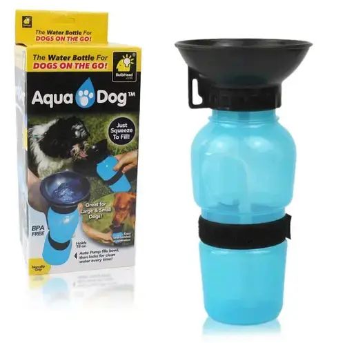 Дорожная бутылка, поилка для собак Aqua Dog 550 мл | Зображення 2
