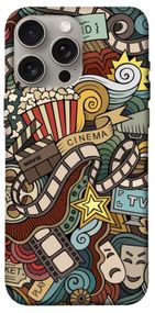Чохол з картинкою Theater and Cinema для Apple iPhone 15 Pro Max (6.7")