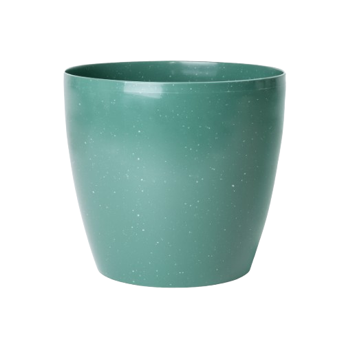 Вазон "Матільда" 12*11см. (круглий) (зелений бетон)