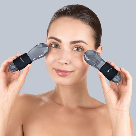 Подвійний масажер для очей GESKE Cool&Warm Duo Eye Massager 7в1 starlight, Чорний | Зображення 3
