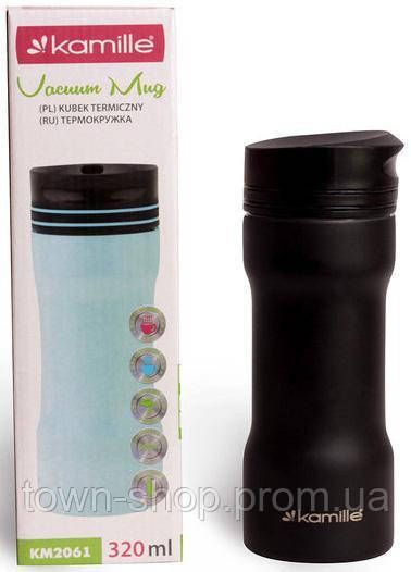 Термокружка Kamille Bottle 2в1 320мл KM-2061 | Зображення 6