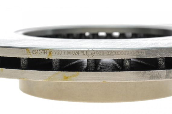 Диск тормозной передний Nissan Almera II 00-06 Primera 96-02 280x22  вент.  23-0545 | Зображення 1