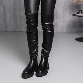 Ботфорты женские зимние Fashion Image 3885 38 размер 245 см Черный