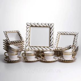 Сервіз порцеляновий Tiffany 24 предмети на 6 персон XZ-24PCS