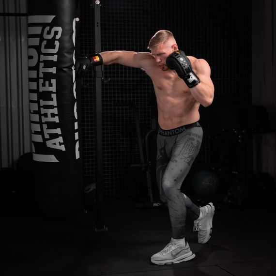 Боксерські рукавиці Phantom Germany Black 14 унцій | Зображення 7