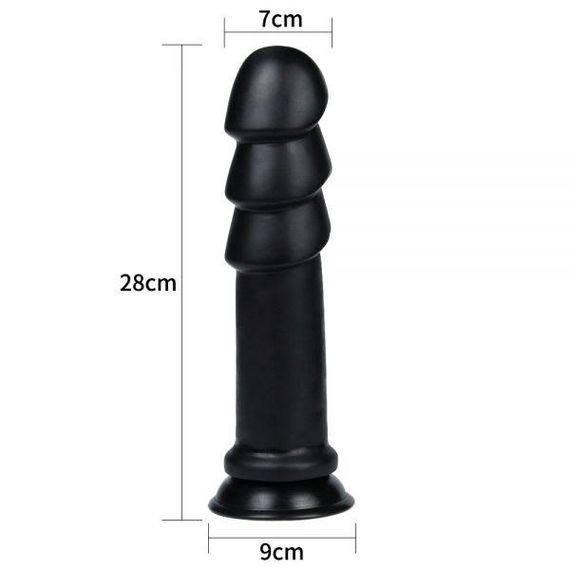 Анальна пробка з оригінальною формою 11.25" King-Sized Anal Sex Aura | Зображення 5