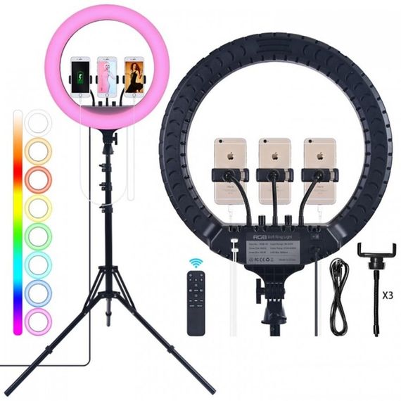 Лампа кольцева RGB XPRO MJ45 (42208-MJ45_1386) | Зображення 6