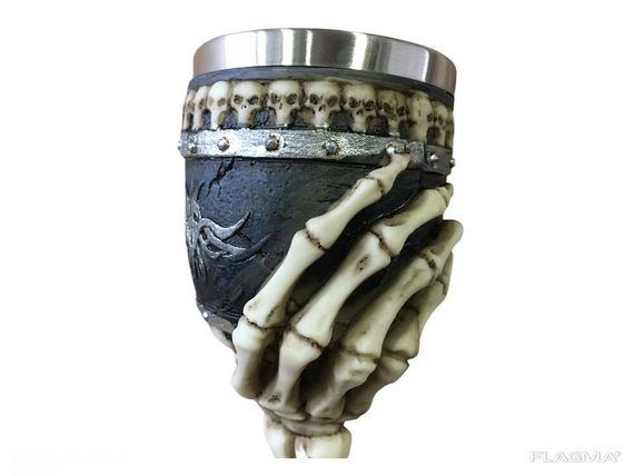 Бокал для Вина Кружка Чашка Череп Рука с Черепами Игра Престолов Game Of Thrones Кубок... | Зображення 5
