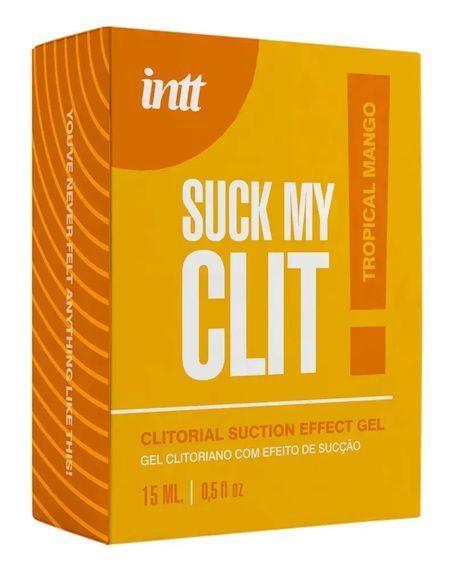 Гель для кліторальної стимуляції - Intt Suck My Clit Tropical Mango, 15 мл Sex Aura | Зображення 3