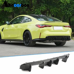 Дифузор заднього бампера V1 (для G82/G83, Карбон) для BMW 4 серія G22/23/26 2020- рр