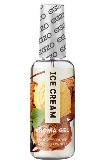 Оральний гель-лубрикант EGZO AROMA GEL - Ice Cream, 50 мл Sex Aura | Зображення 3
