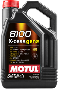 Моторна олива Motul 8100 X-CESS 5W-40 4л.