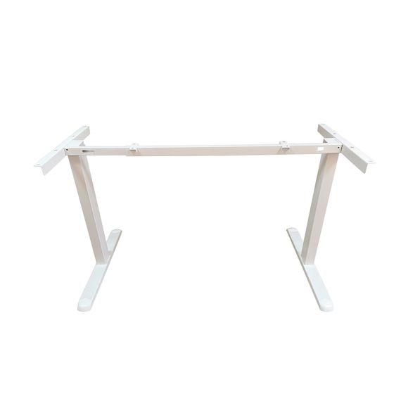 Каркас для столу електричний, одномоторний, регулювання висоти 700-1160 мм, білий, підйомний / комп’ютерний стіл