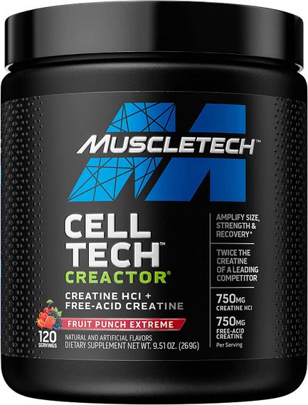 Креатин MuscleTech Cell-Tech Creactor 269 g (Fruit Punch Extreme)