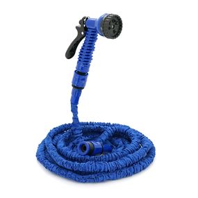 Шланг Садовый KY-150B,5-15м/50ft, + распылитель,насадка на кран,Blue,Box