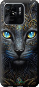 Чохол на Xiaomi Redmi 10C Кішка "5548b-2591-2448"