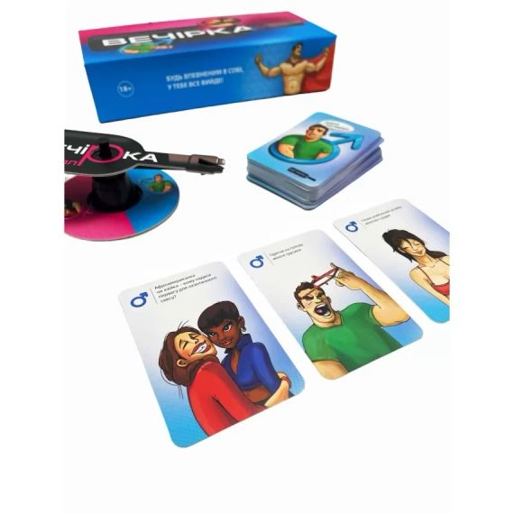 Настольная игра Вечеринка. Без правил (на украинском) | Зображення 3