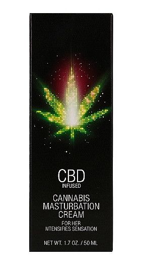 Стимулюючий крем для жінок Shots-CBD Cannabis Masturbation Cream For Her, 50 ml Sex Aura | Зображення 2
