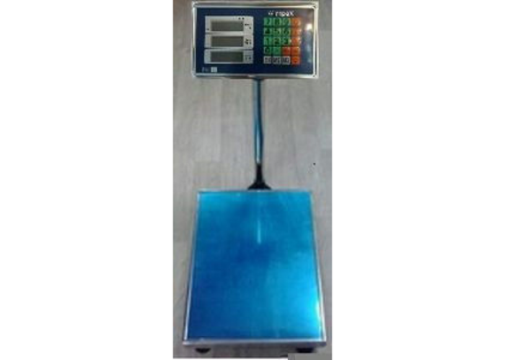 Платформні торгові ваги Wimpex WX-120, до 120 кг | Зображення 1