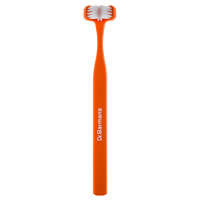 Тристороння зубна щітка Dr. Barman`s Superbrush, стандартна, помаранчева