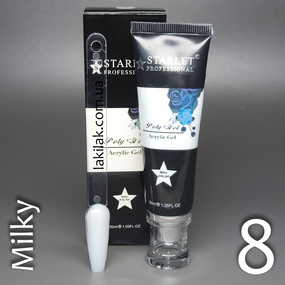 Полігель Starlet Professional №08 (Milky) в тюбику 30мл