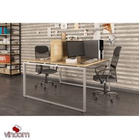Cтол двойной Loft design Q-140 Q-140 Дуб Борас