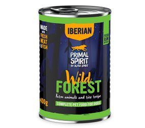 Вологий корм для собак з індичкою та свининою Primal Spirit Wild Forest, 400 гр