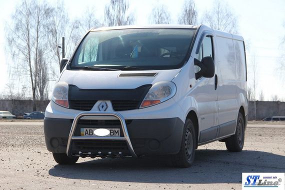 Кенгурятник QT-Spec (нерж.) для Renault Trafic 2001-2015 гг | Зображення 2