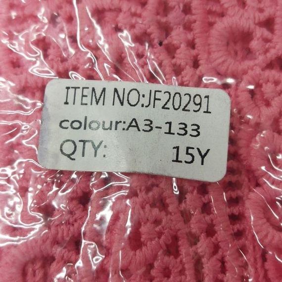 В'язане матове мереживо 2,5 см - 13м JF20291 col: А3-133 | Зображення 2