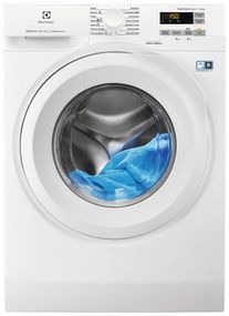 Пральна машина Electrolux фронтальна, 8кг, 1200, A+++, 58см, дисплей, інвертор, білий (EW6FN528WU)