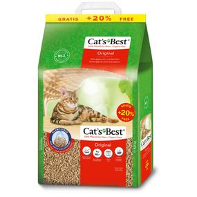 Наповнювач Cat’s Best для котячого туалету Original деревний 10 та 2 л / 5,2кг