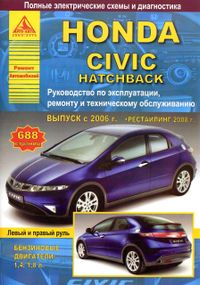 Honda Civic. Руководство по ремонту и эксплуатации. Книга