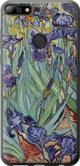 Чехол на Huawei Y7 Prime 2018 Винсент Ван Гог. Ирисы "161u-1509-17620"