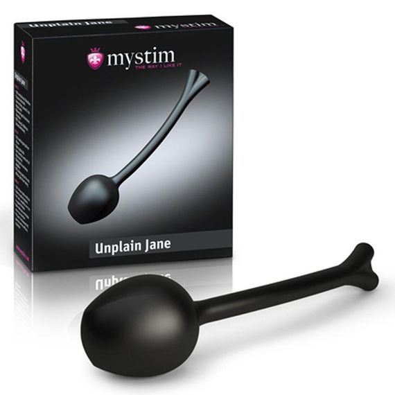 Вагінальні кульки для міостімуляції Mystim Unplain Jane Sex Aura | Зображення 1