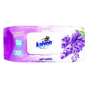 Серветки вологі Kalyon "Лаванда" 72 шт.