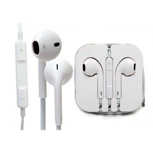 Навушники з мікрофоном Apple Iphone earpod 5 quality білі