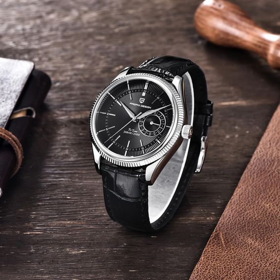 Чоловічий годинник Pagani Design PD-1689 Silver-Black | Зображення 1